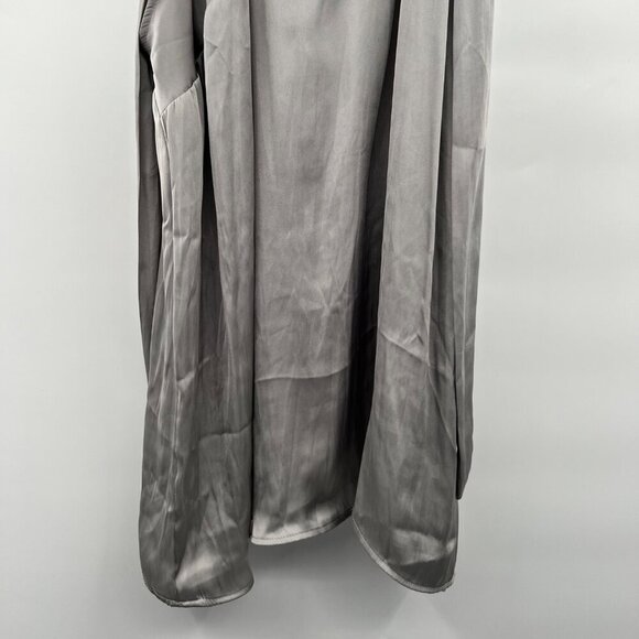 Torrid Women's Sleeveless Blouse Tie V-Neck Gray Size 3X - Picture 3 of 9